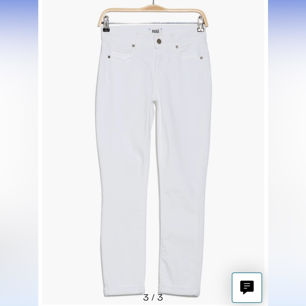 PAIGE Kylie Jean - Optic White - Size 28